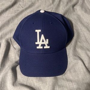 Blue and White Dodgers Hat